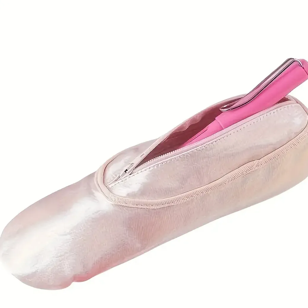 Ballet Dance Shoe Pen or Makeup Bag