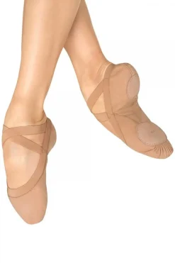 Bloch "Pro Elastic" Canvas Split-Sole Ballet Shoes Adult
