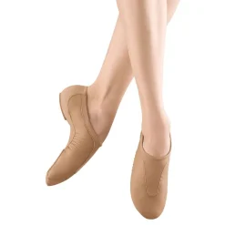 Bloch Pulse Slip-On Girls Leather Jazz Shoes Child