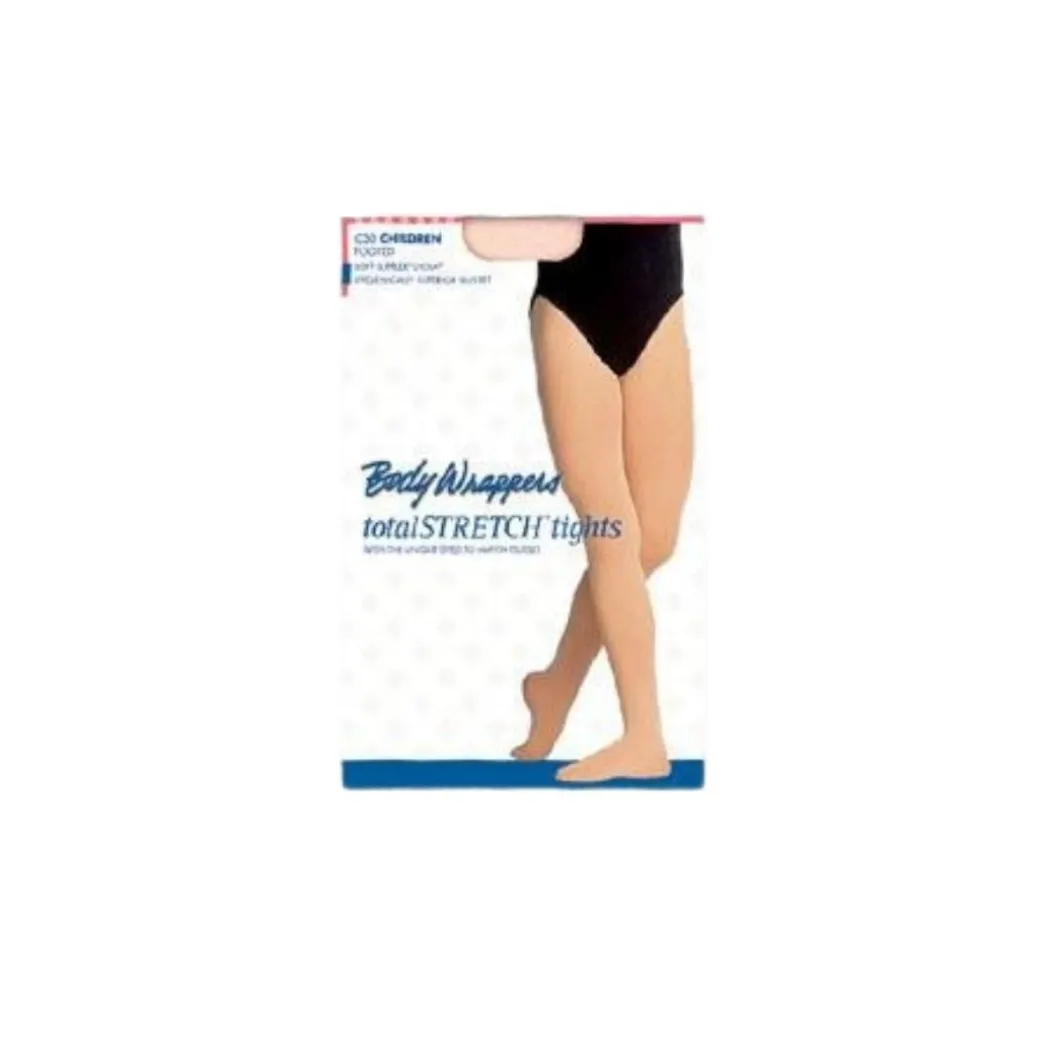 Body Wrappers Girls Footed Tights