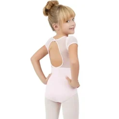 Capezio Puff Sleeve Keyhole Back Leotard