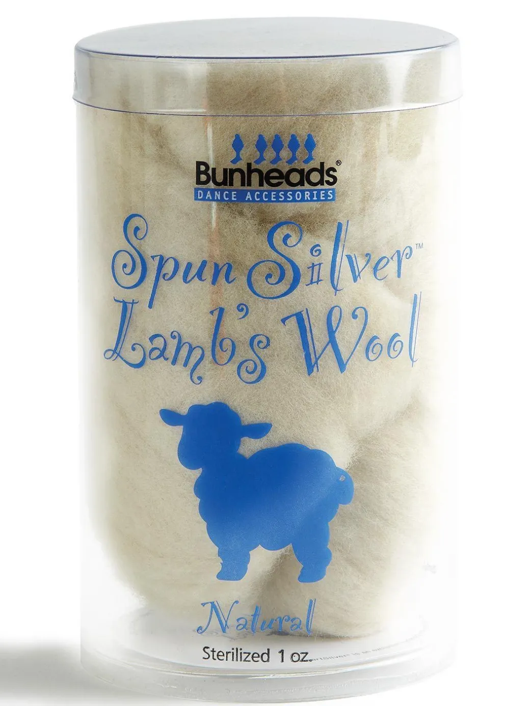 Capezio Spun Silver Lamb's Wool