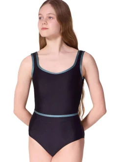Capezio Enchanted Contrast Graceful Tank Leotard Adult