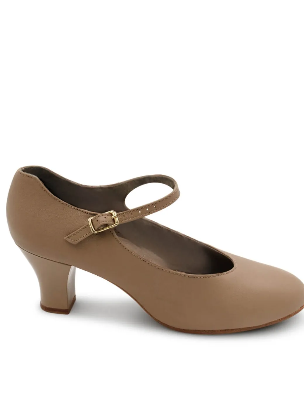 Capezio 650 2" Student Footlight Character Shoe