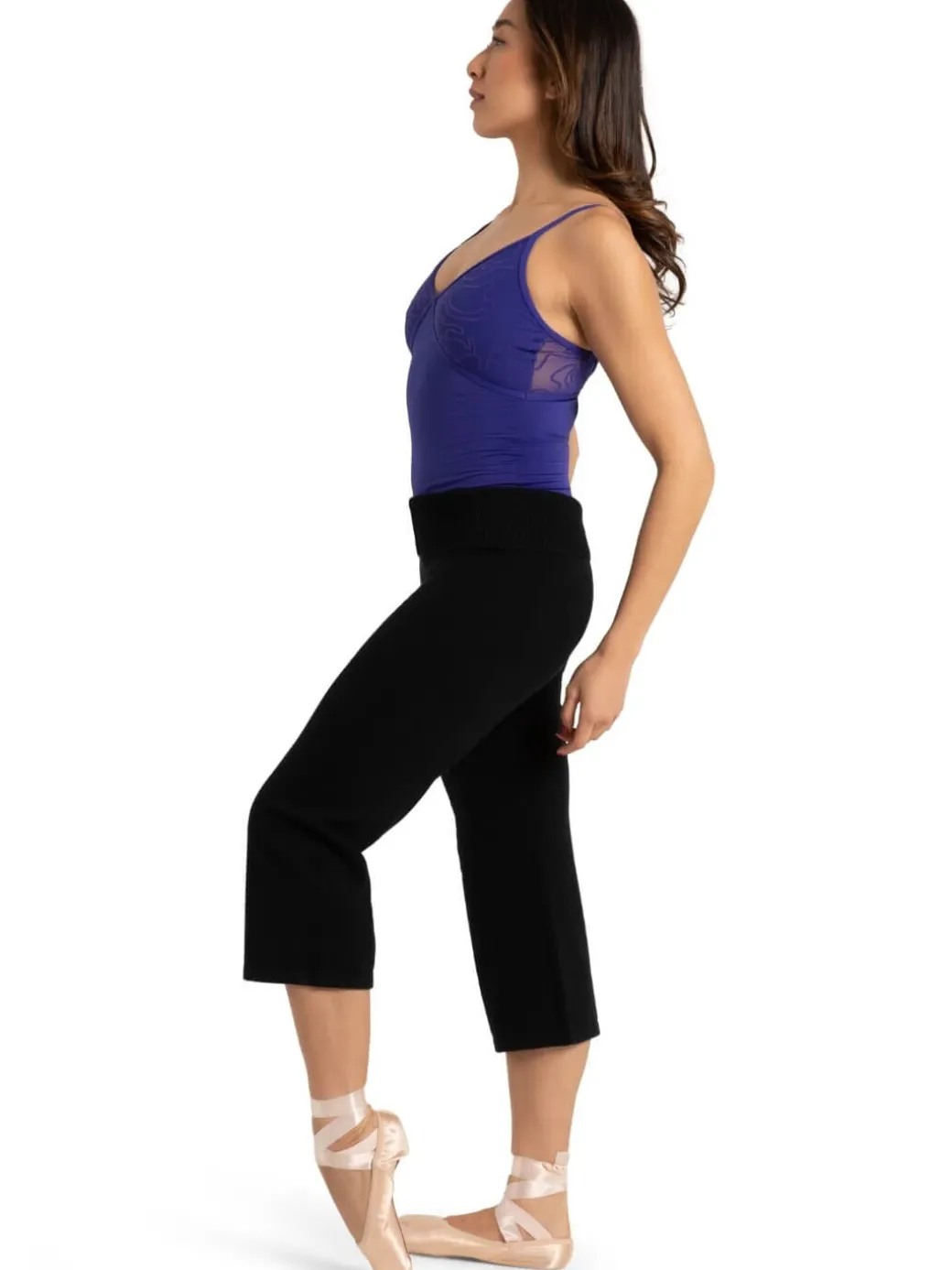 Capezio Wellness Crop Wide Leg Pant
