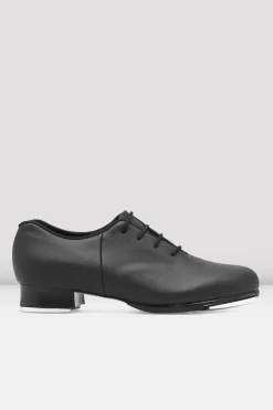 Childrens Audeo Black Leather Tap Shoes