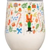 Corkcicle x The Rifle Paper Co. Holiday Wine Glass