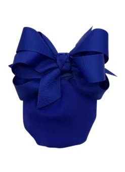 Dasha Grosgrain Bow with Snood Royal