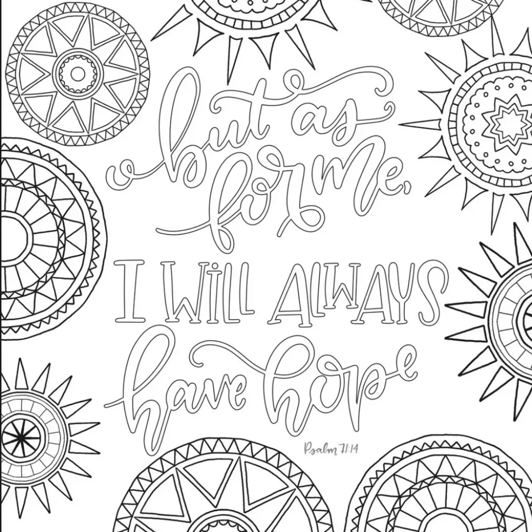 Encouragements: A Meditative Recovery Coloring Journal