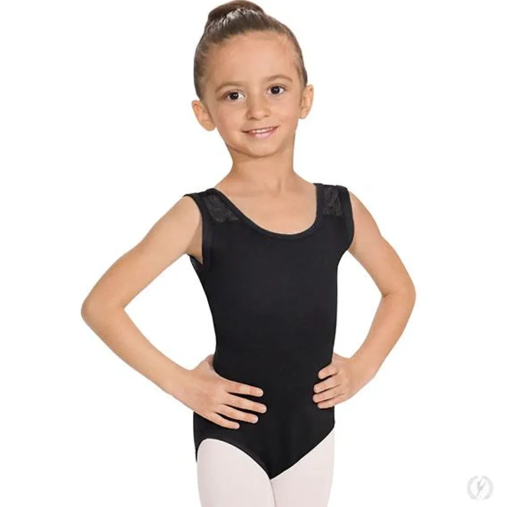 Eurotard Impression Mesh Tank Leotard Child
