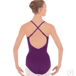 Eurotard Microfiber Camisole Leotard with Convertible Straps Adult
