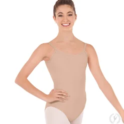 Eurotard Microfiber Camisole Leotard with Convertible Straps Adult