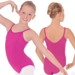 Eurotard Microfiber Convertible Strap Princess Seam Camisole Leotard Child