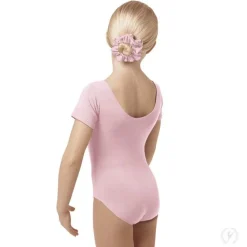 Eurotard Short Sleeve Cotton/Lycra Leotard Child