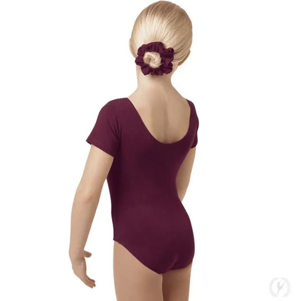 Eurotard Short Sleeve Cotton/Lycra Leotard Child