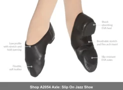 Eurotard Axle Slip On Jazz Shoe Child