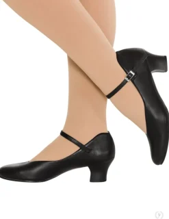 Eurotard Child Pivot Leather 1.5" Character Shoe