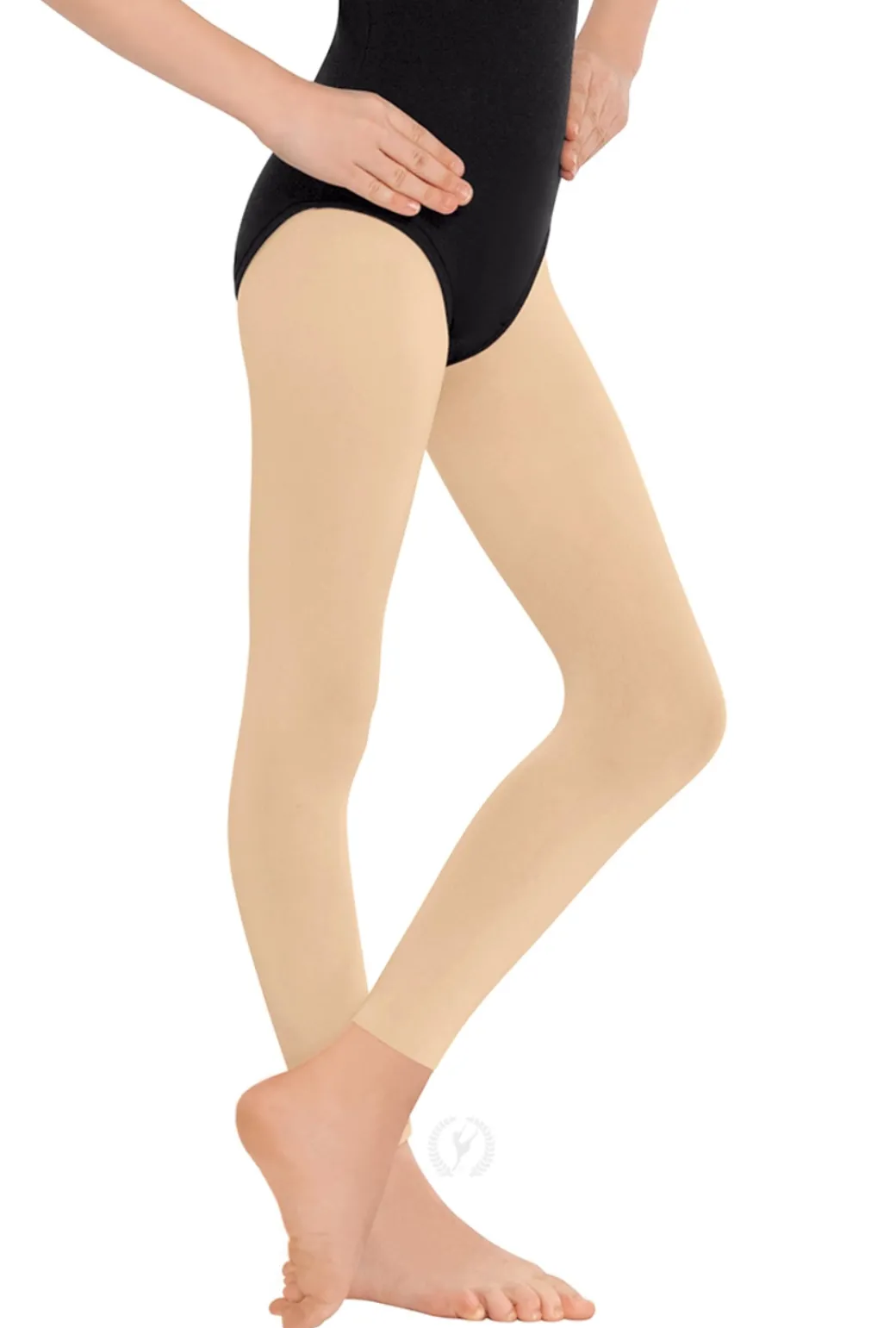 Eurotard EuroSkins True Non-Run Child Footless Tights