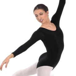 Eurotard Long Sleeve Microfiber Leotard Adult