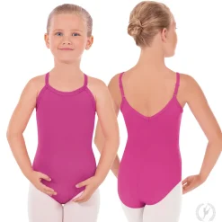Eurotard Microfiber Camisole Leotard with Convertible Straps Child