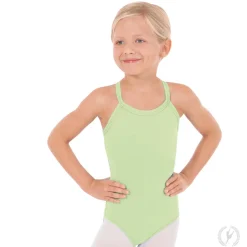 Eurotard Microfiber Camisole Leotard with Convertible Straps Child