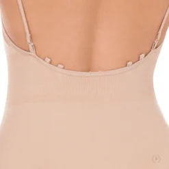 Eurotard Professional Camisole Seamless Leotard with Clear and Matching Straps Adult
