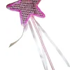 Pink Fancy Sequins Star and Ribons