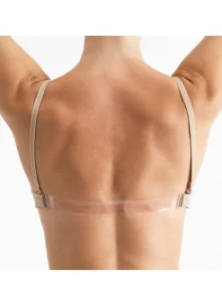 Silky Dance Seamless Clear Back Bra w/ Removable Pads