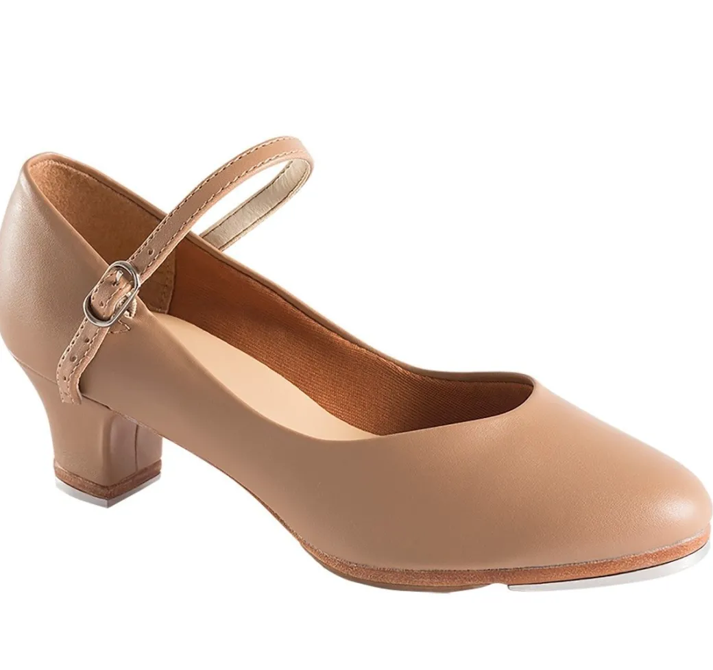 So Danca 1.5" Character Tap Shoe with Buckle Adult Caramel