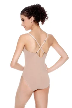 So Danca Cotton Camisole Nude Leotard Undergarment