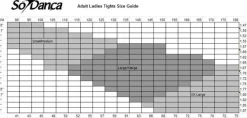 So Danca Girls Convertible Ballet Tight