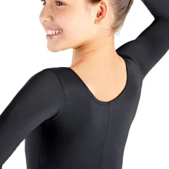 So Danca Long Sleeve Microfiber Leotard Child