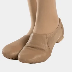 So Danca Low Cut Slip On Leather Jazz Shoe Child