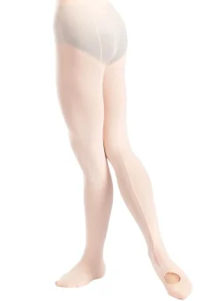 So Danca Meshed Seamed Convertible Tights
