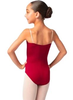 So Danca Nude Mesh Insert Camisole Leotard Girls