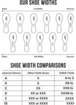 Suffolk Reign Pointe Shoe Light Shank
